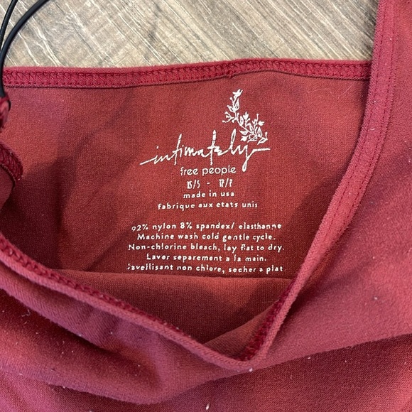 Intimately by Free People “rust” color tank - Picture 2 of 2